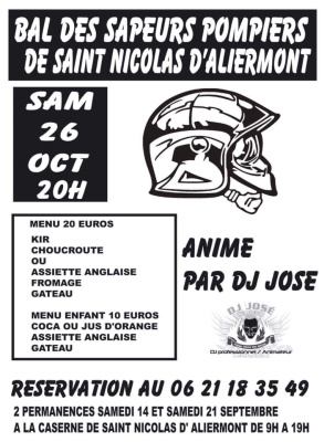 Bal des sapeurs pompiers