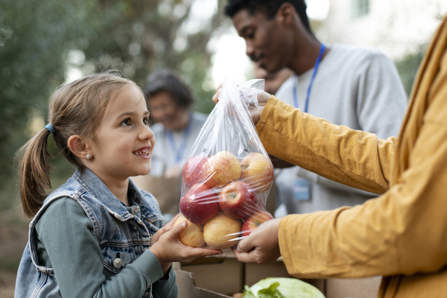 Collecte de la banque alimentaire