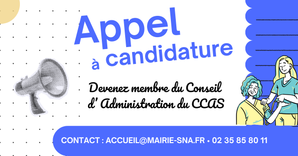 Appel à candidatures : devenez membre du Conseil d’administration du CCAS