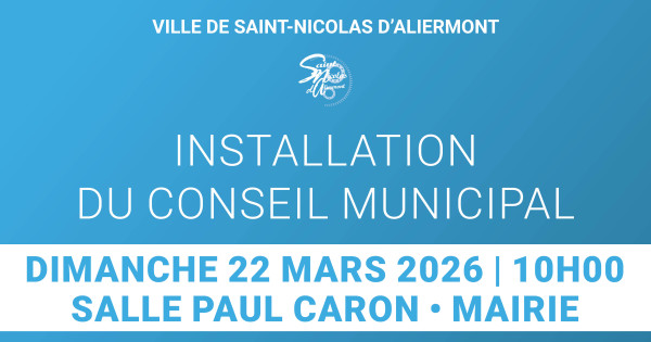 Installation du Conseil municipal